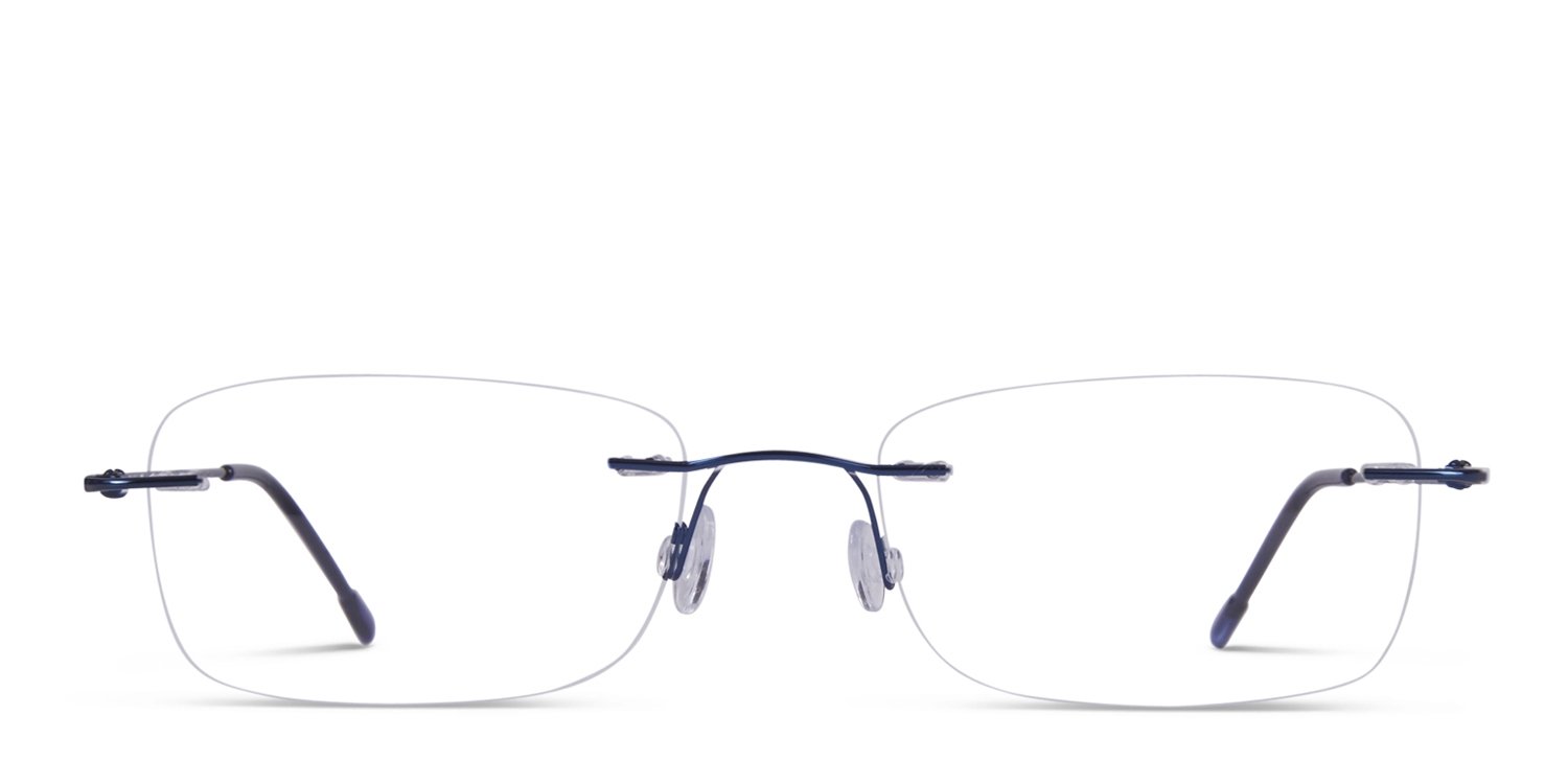 めがねブルー Thom Dark Blue Prescription Eyeglasses