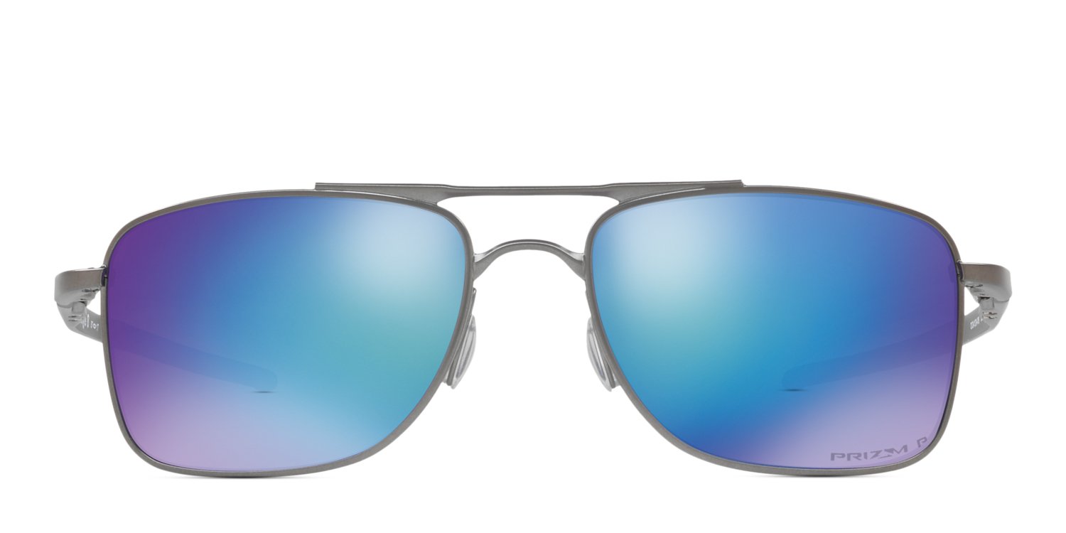 Oakley OO4124 Gauge 8 Prizm Gunmetal, Blue Sunglasses