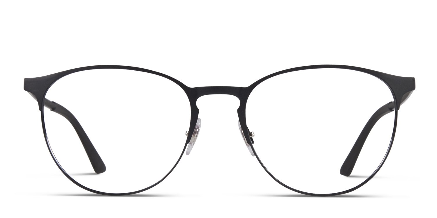 Ray Ban ブラックフレーム度ありメガネ 54-16 11359_f.jpg