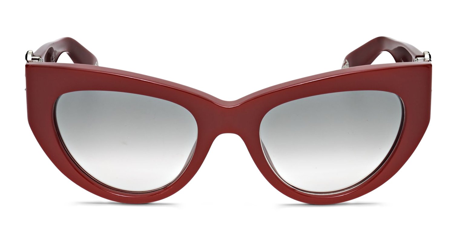 Roberto Cavalli SRC017M red frame with lenses. Lenses provide 100