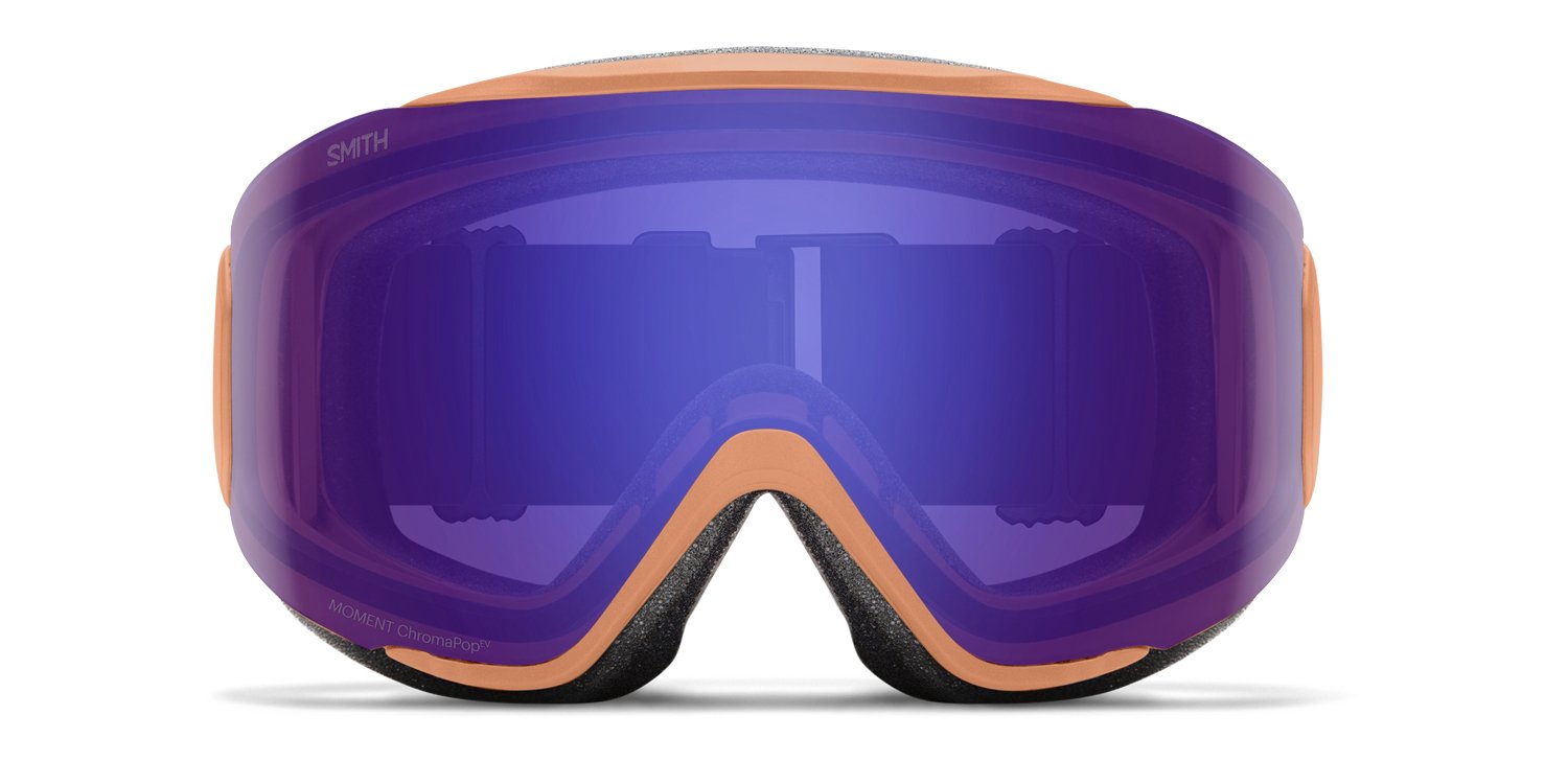 Smith Moment Snow Goggle w/Clip-in Orange, Purple Glasses Online