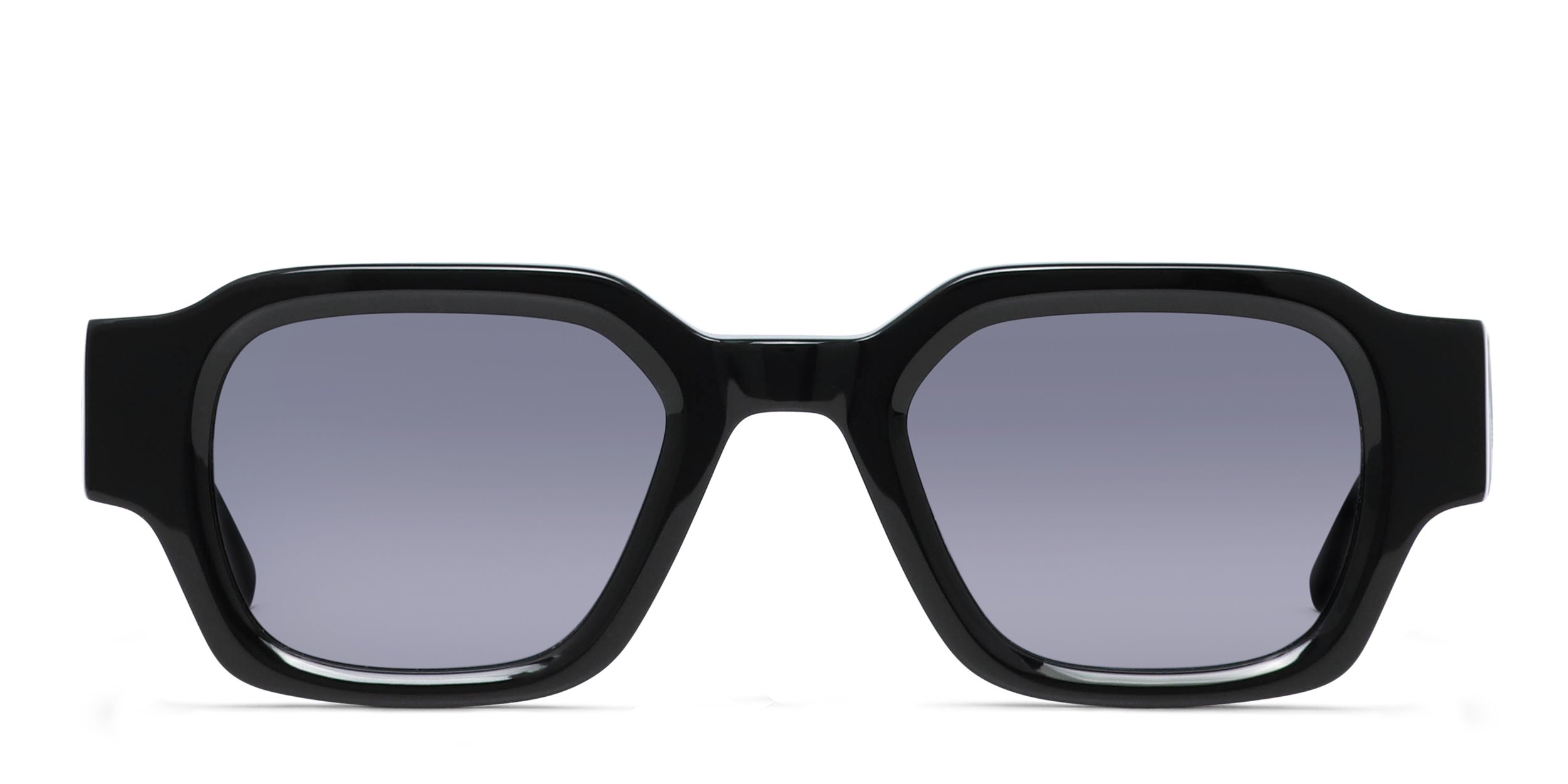 ラスラス Muse Ascension GRBR x GlassesUSA.com Shiny Black Prescription