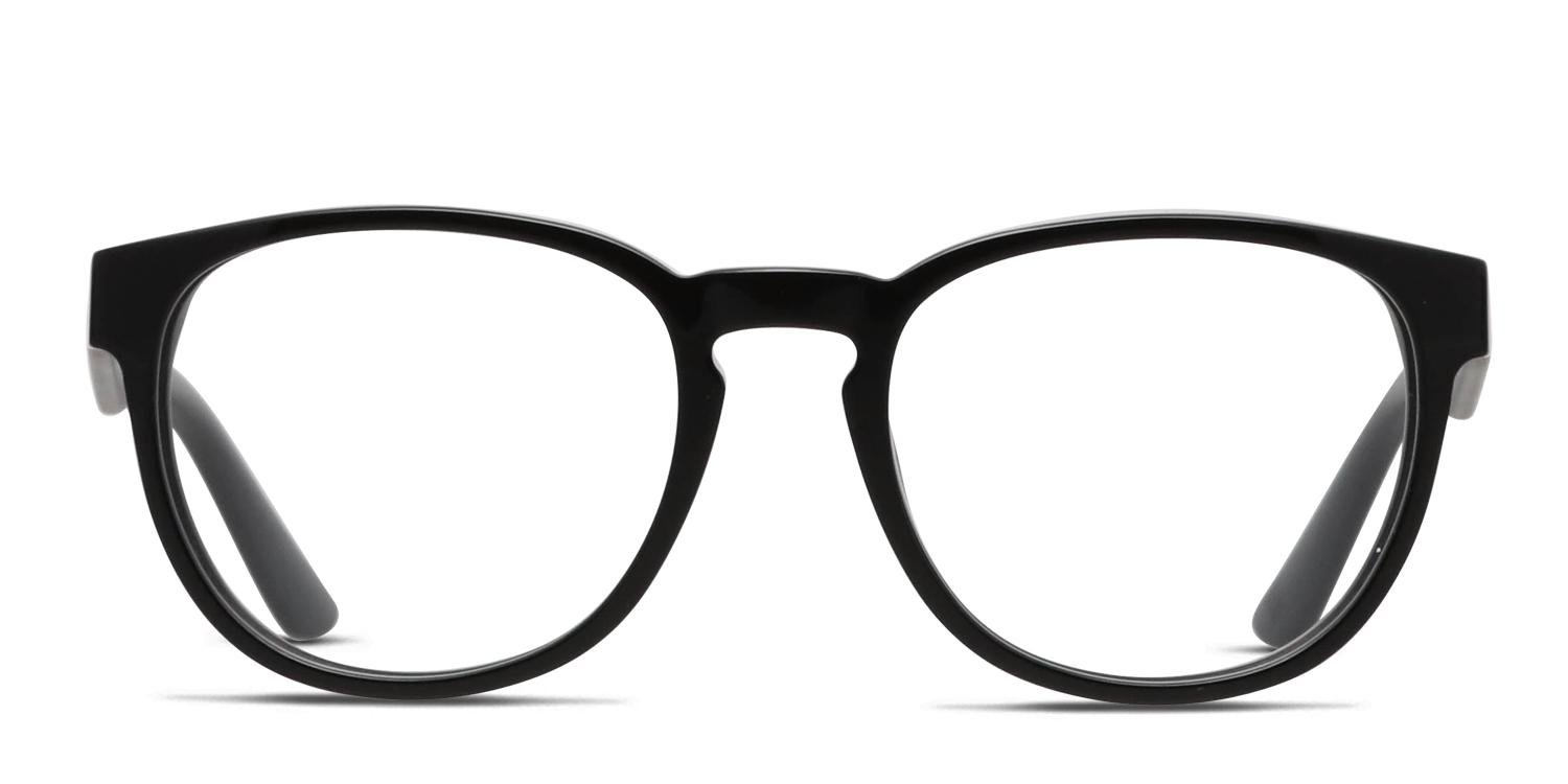 Tommy Hilfiger TH1423 Shiny Black/Gray Eyeglasses | Includes FREE
