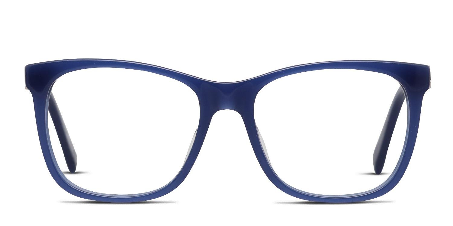 Moschino Love MOL520 0PJP 00 Square Eyeglasses 52mm - Blue Moschino-Love-MOL575-0PJP-00-  main image 2
