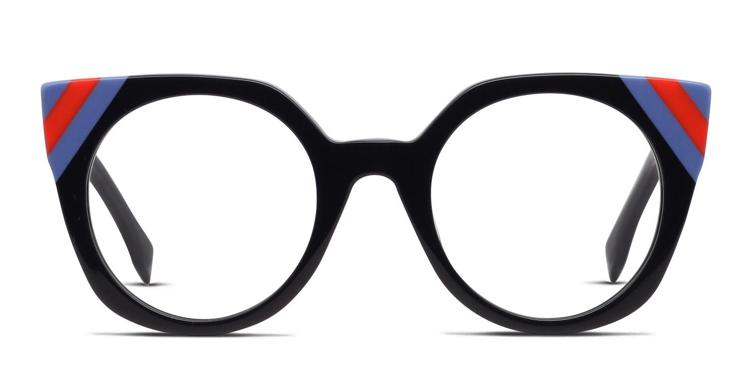 Fendi FF0246 Blue Eyeglasses | Includes FREE Rx Lenses