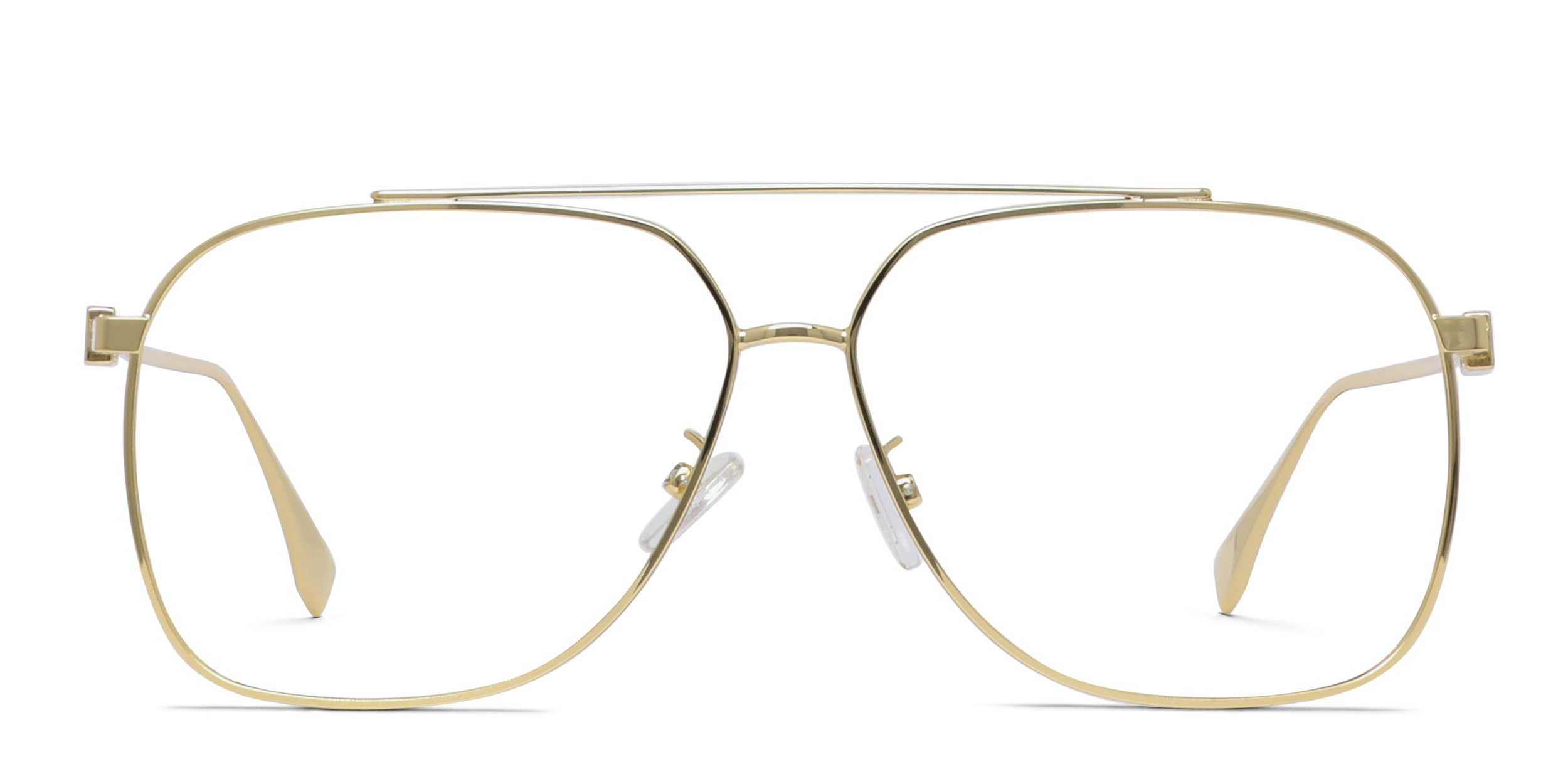 Fendi FE50083U Gold Prescription Eyeglasses