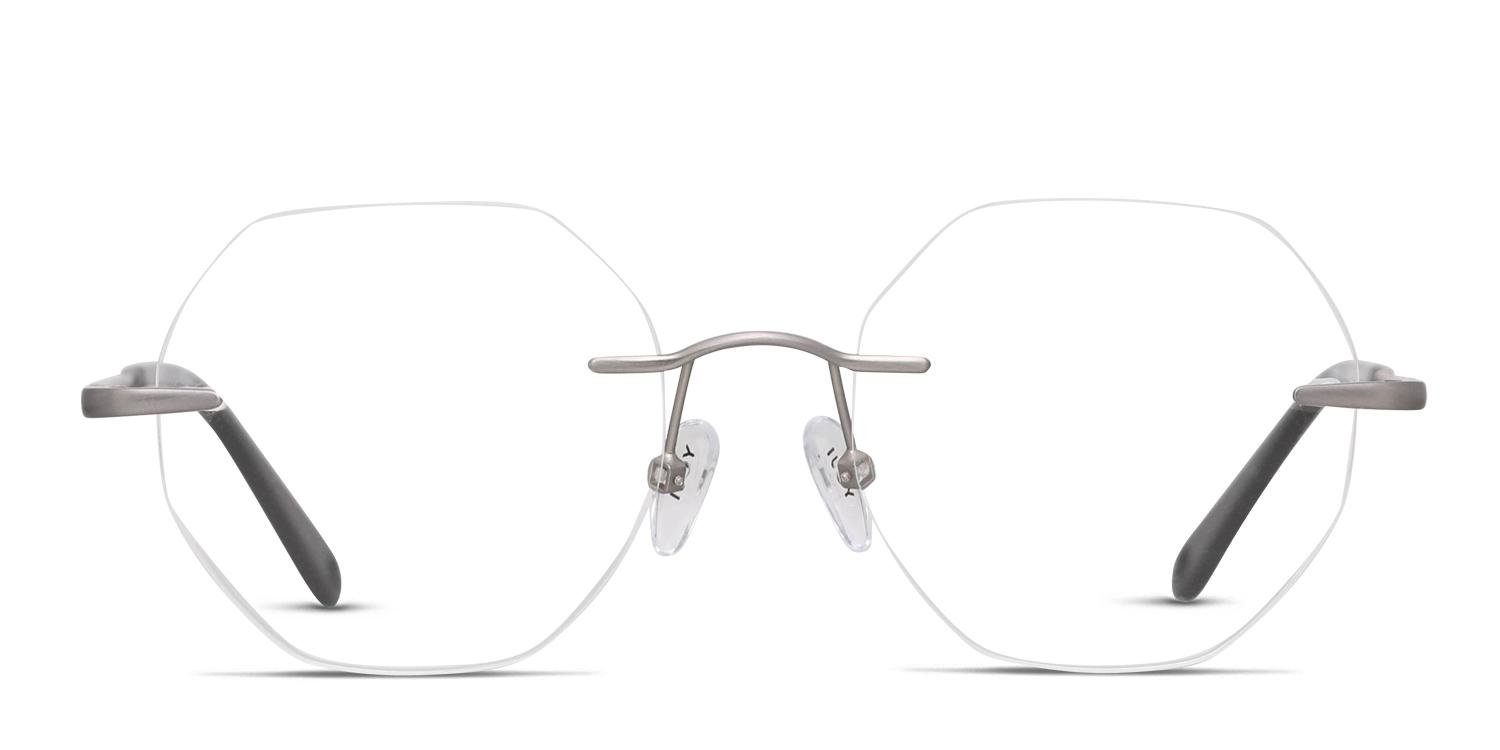 Yoji Unico Gunmetal Prescription Eyeglasses