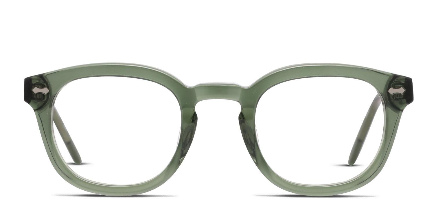 Muse Mitchum Green/Clear Eyeglasses | Includes FREE Rx Lenses