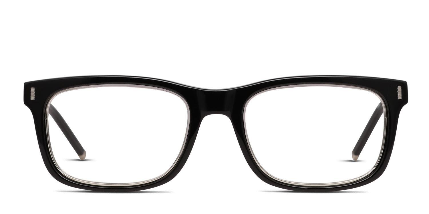 Ottoto Bryant Park Shiny Black Eyeglasses | Includes FREE Rx Lenses