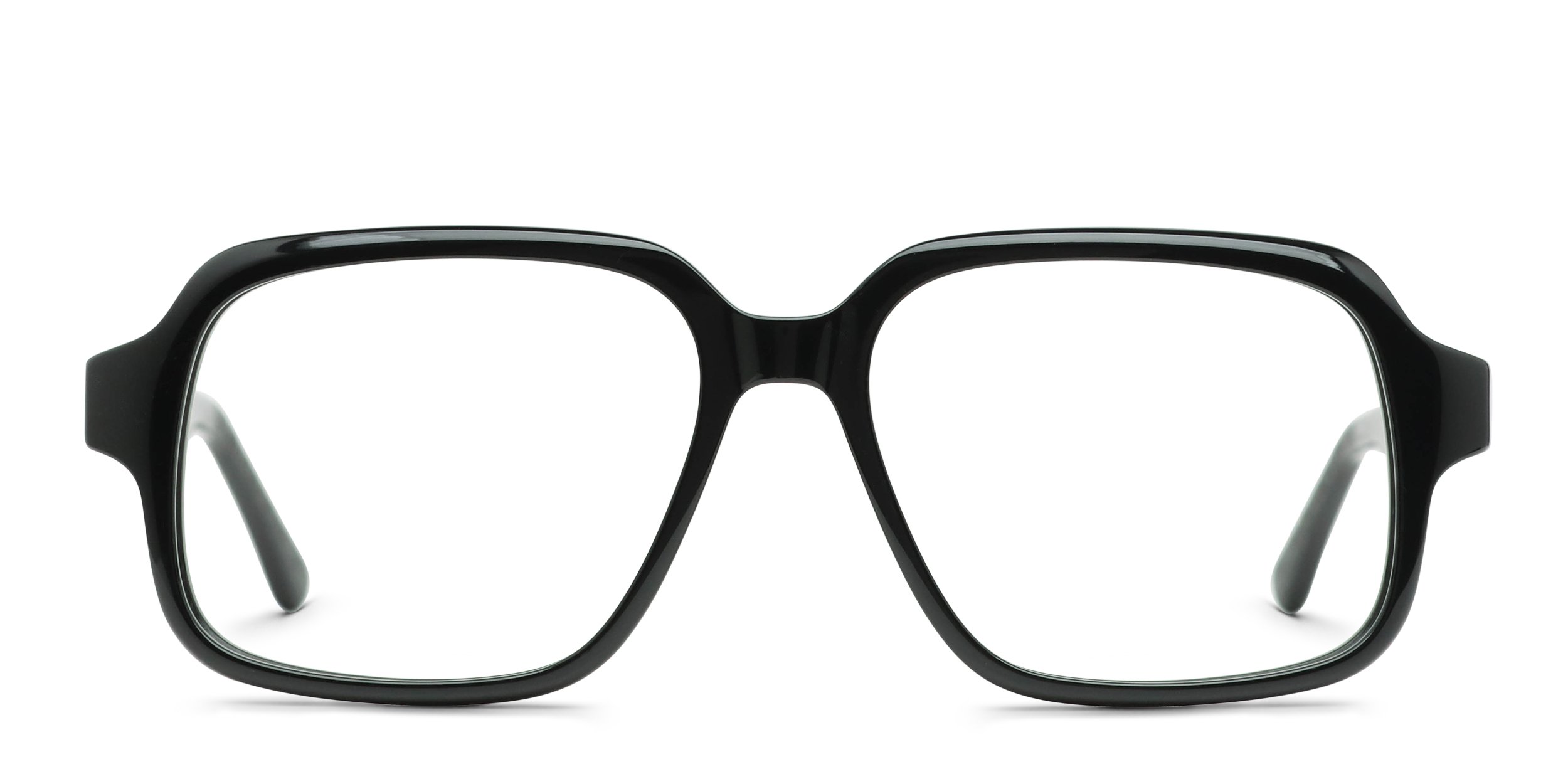 Muse Vast Shiny Black Prescription Eyeglasses