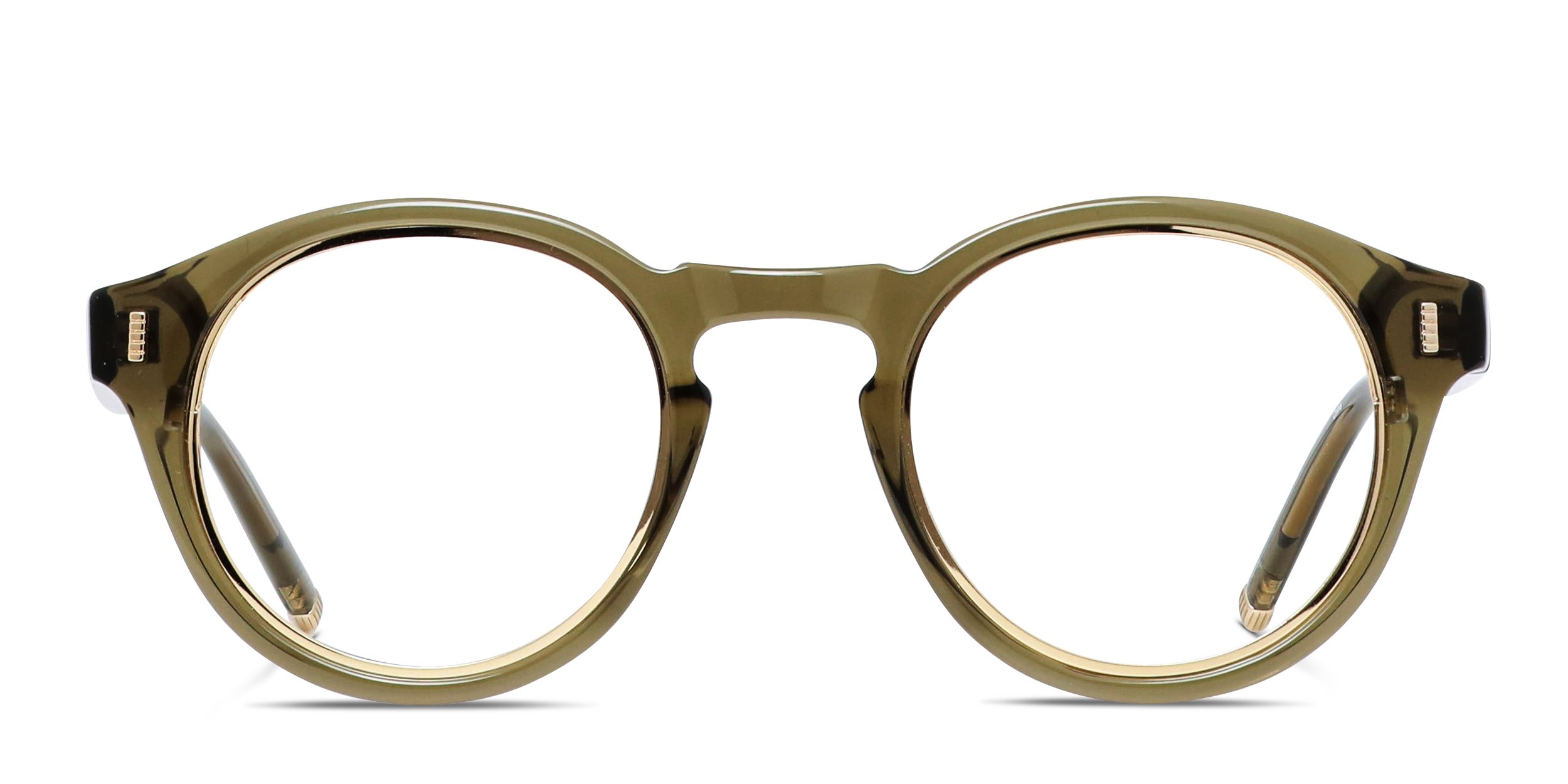 Ottoto Hudson Yards Green, Gold Prescription Eyeglasses