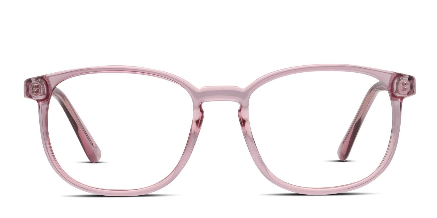 Muse x Transitions Campbell Pink, Clear Prescription Eyeglasses