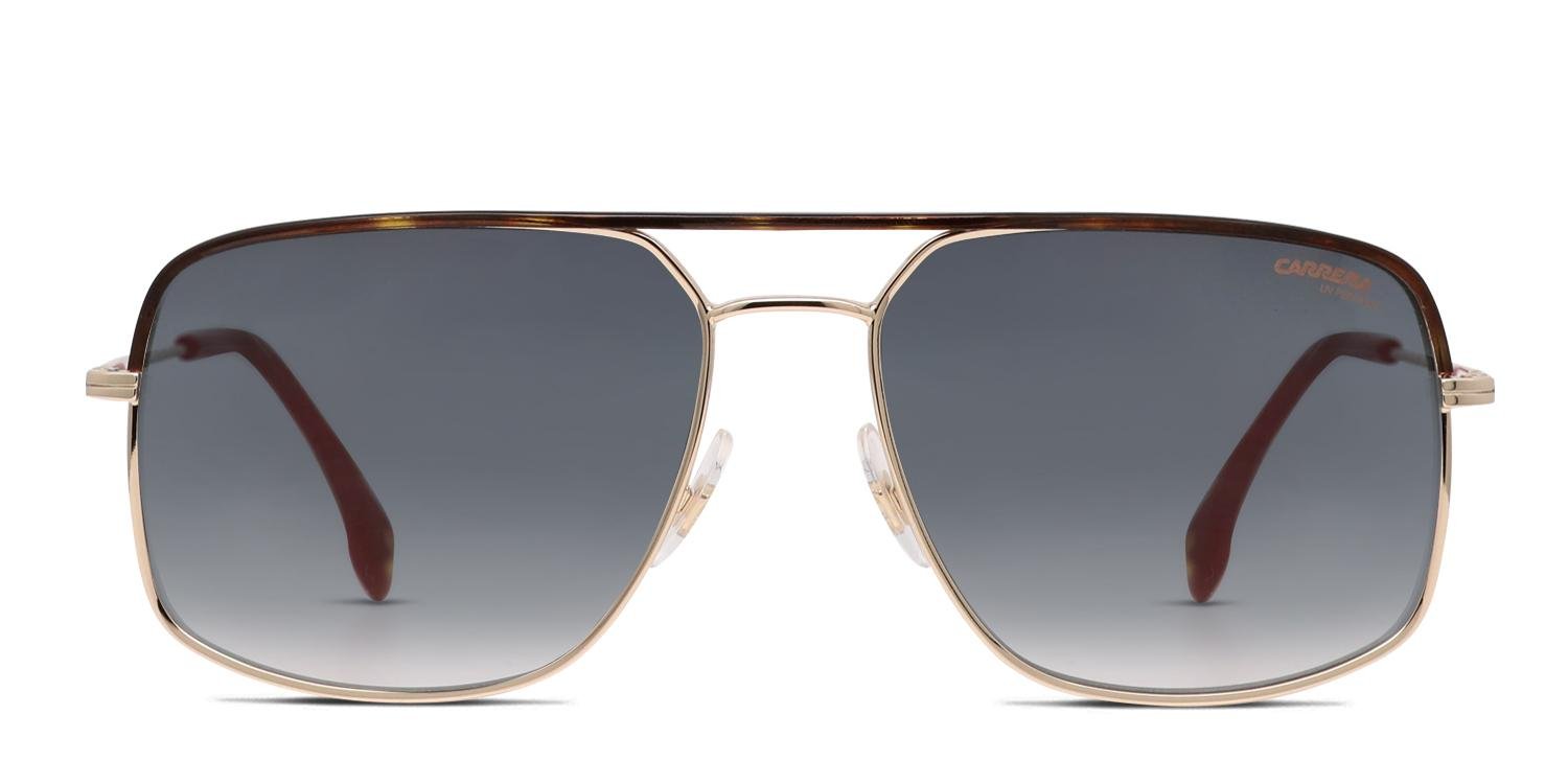 Carrera Tortoise and Gold Aviator Sunglasses Carrera CA5519 Vintage Sunglasses Gold Tortoise Optical  main image 3