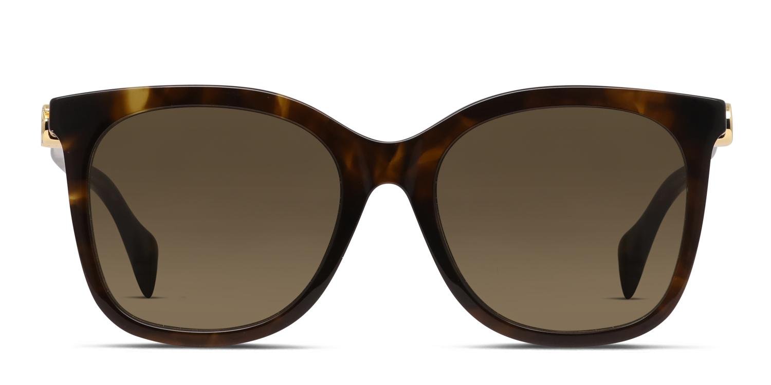 Gucci GG1071S Brown/Tortoise Prescription Sunglasses