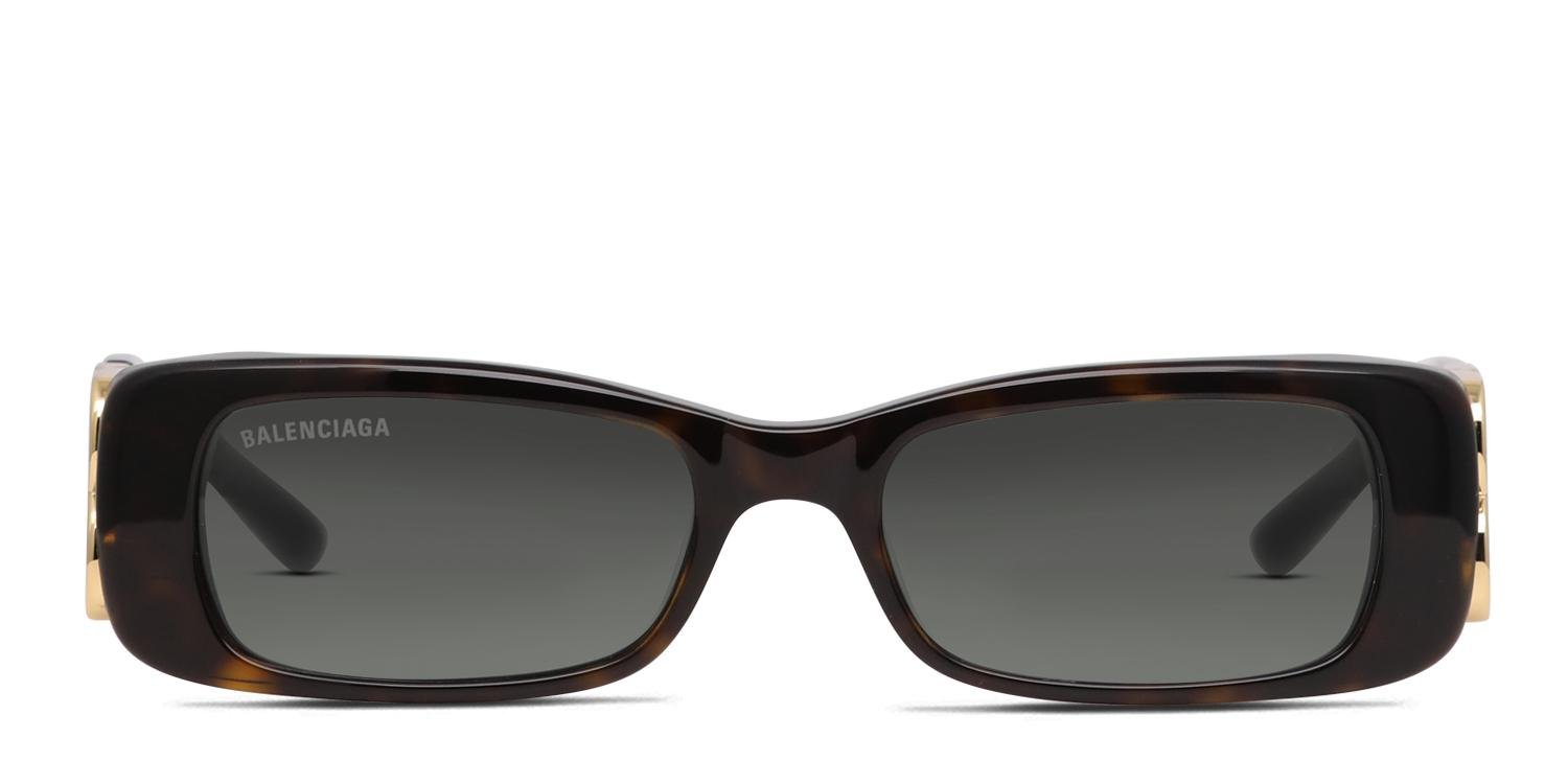 Balenciaga BB0096S Brown, Tortoise Prescription Sunglasses - 50