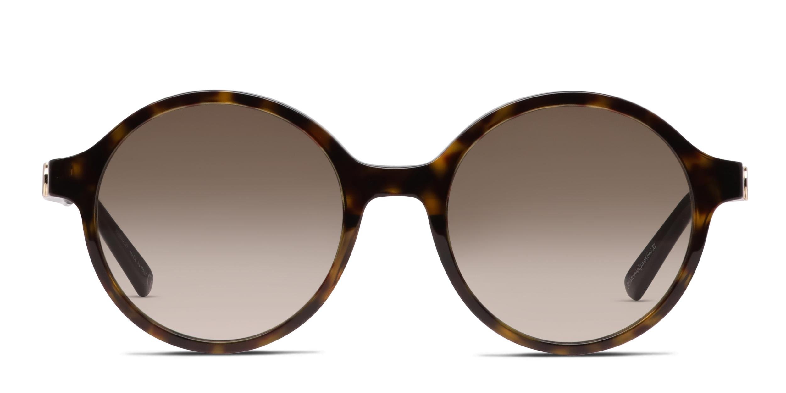 Dior サングラス 30MontaigneMini ラウンド ブラウン べっ甲 Dior 30MontaigneMini RI Brown, Tortoise Prescription Sunglasses