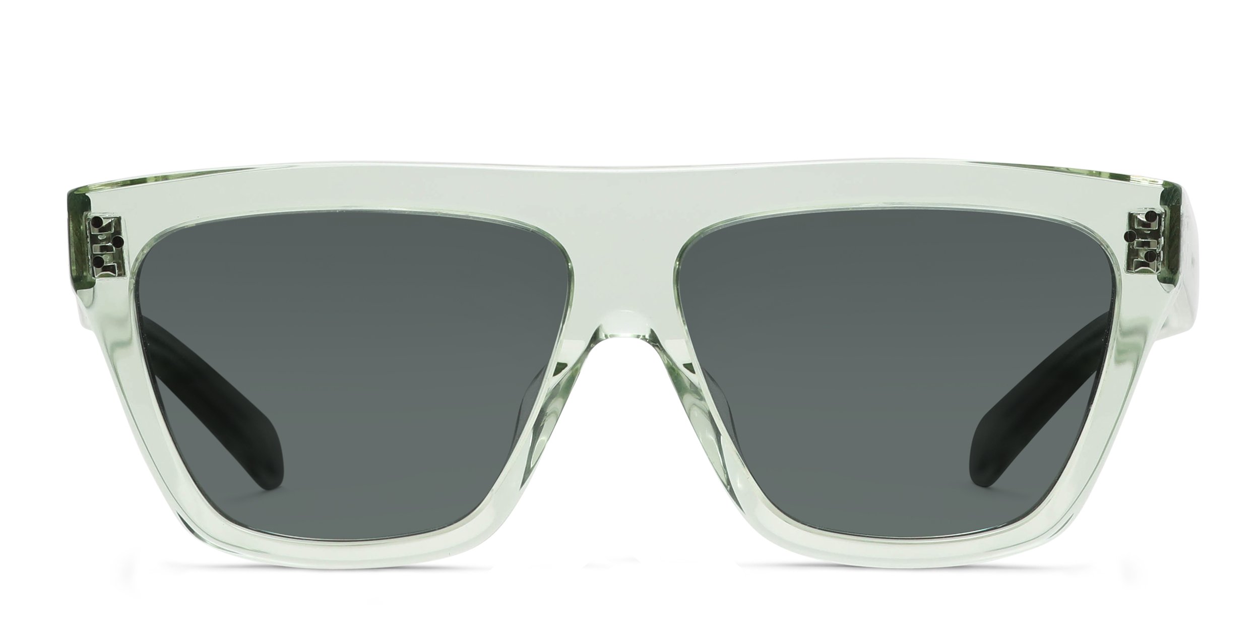 Celine CL40256I Green, Clear Prescription Sunglasses