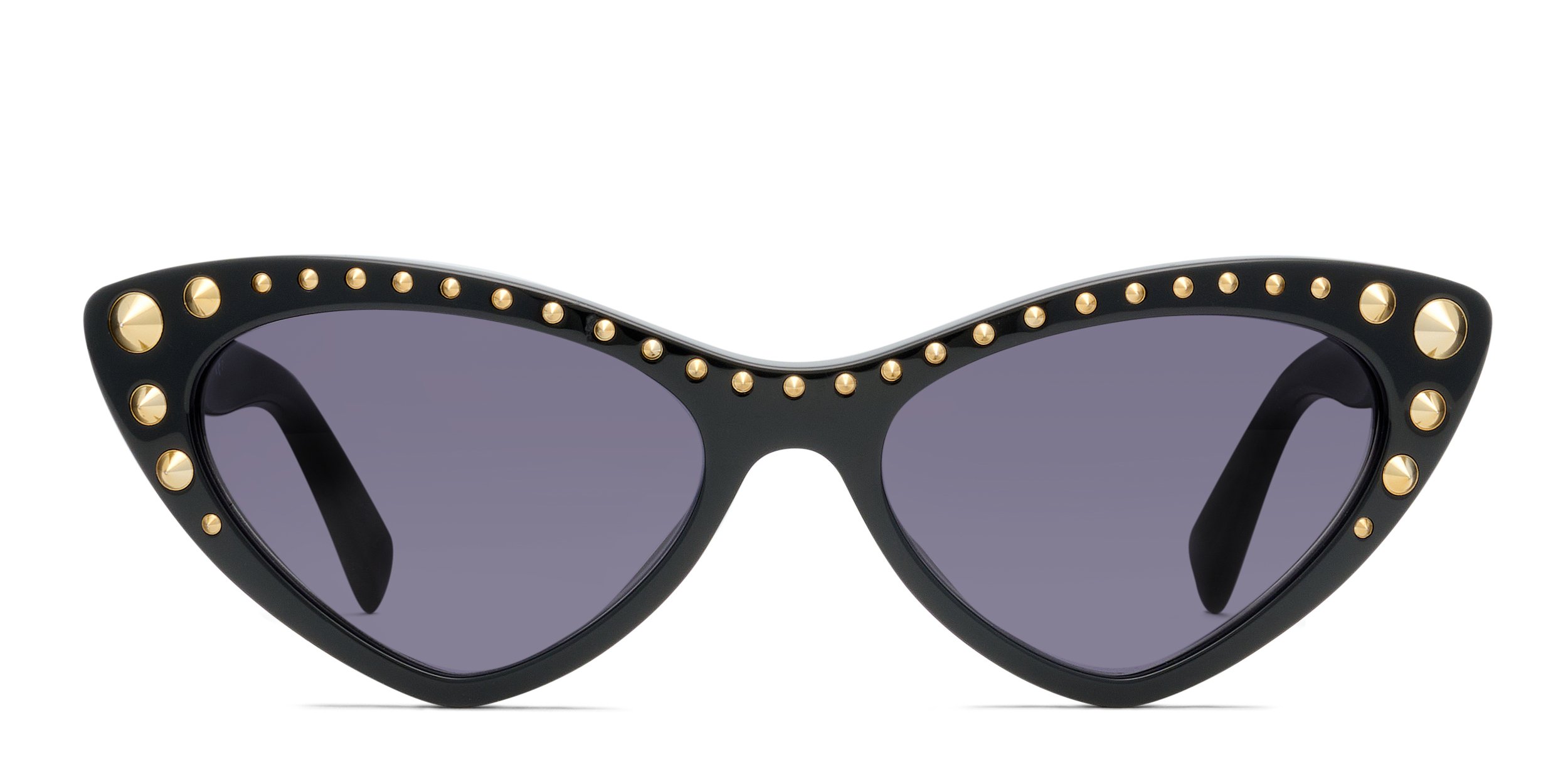 Moschino Black Sunglasses with Gold Accents Moschino Women main image 4