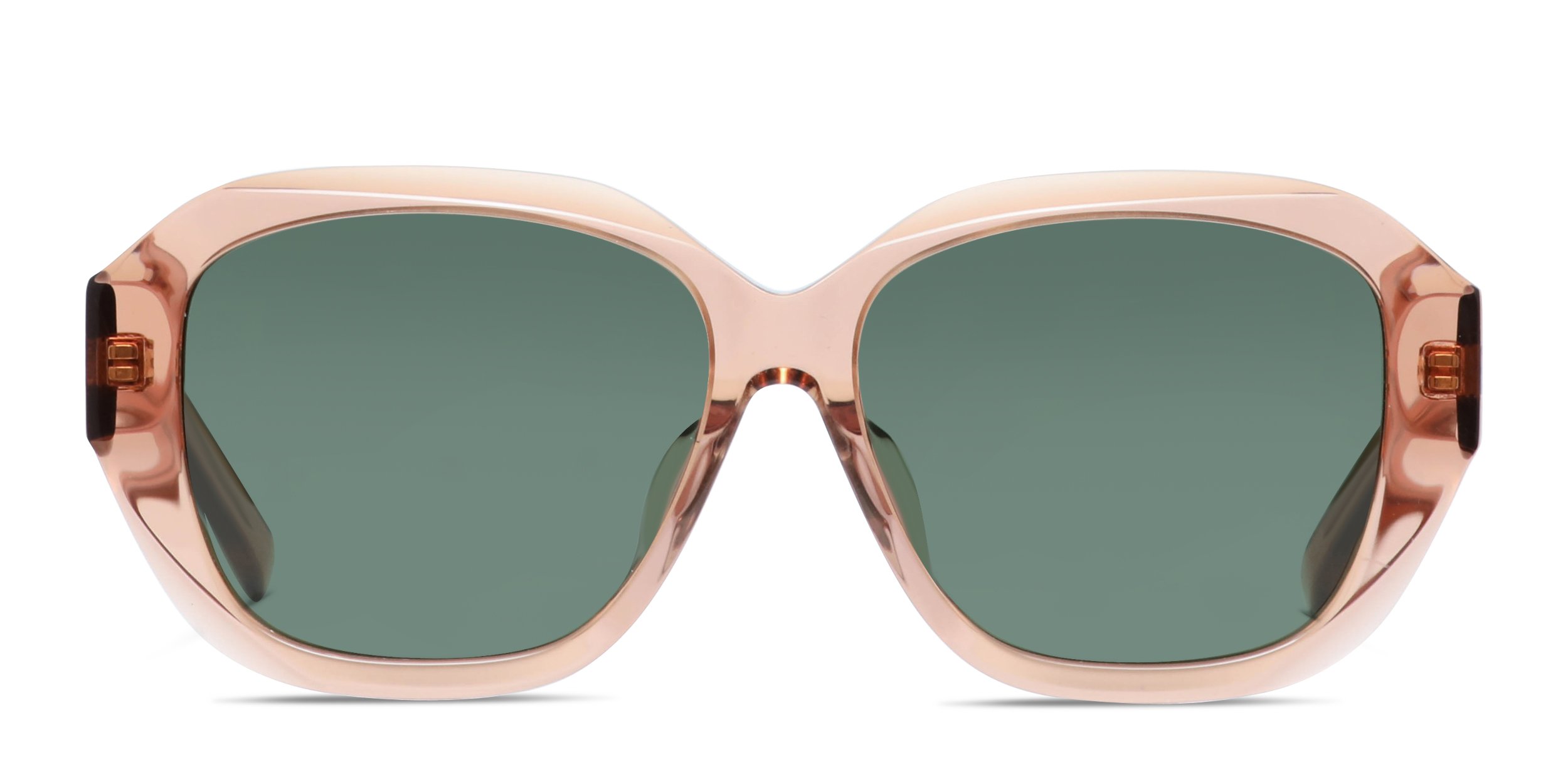 GIVENCHYGV3841　ゴールドピンクメガネ Givenchy GV40075F Orange, Clear Prescription Sunglasses