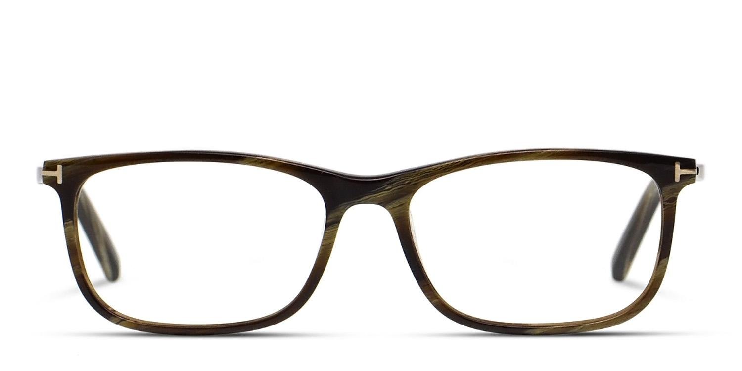 TOM FORD TF5005 343 度なしメガネ　ブラウン 44-001333_f.jpg