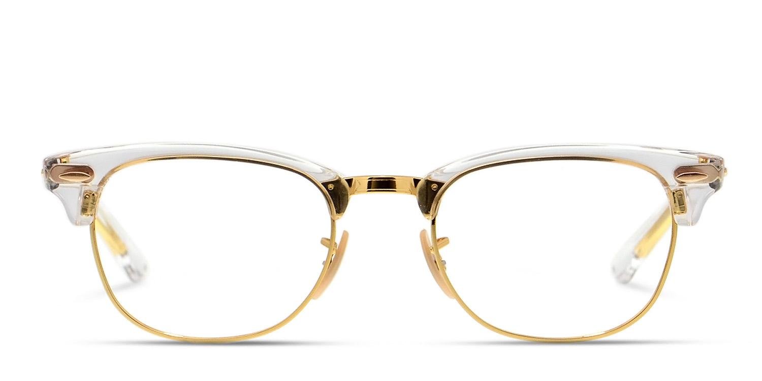 Ray-Ban RB5154 CLUBMASTER クリアフレーム 美品 44-001496_f.jpg
