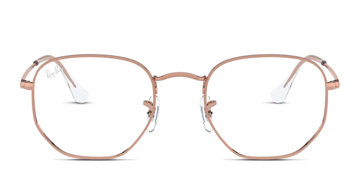 Ray-Ban RX6448 Rose Gold Prescription Glasses