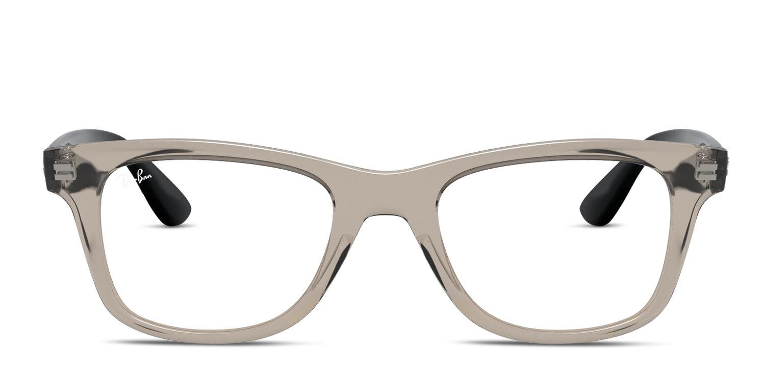 Ray-Ban RX4640V Gray/Clear/Black Eyeglasses | Includes FREE Rx Lenses
