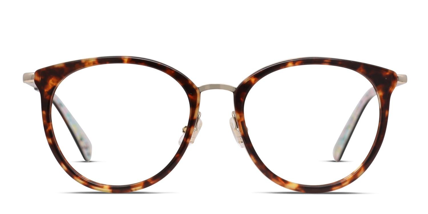 Kate Spade Eliana/G Tortoise/Gold Eyeglasses | Includes FREE Rx Lenses