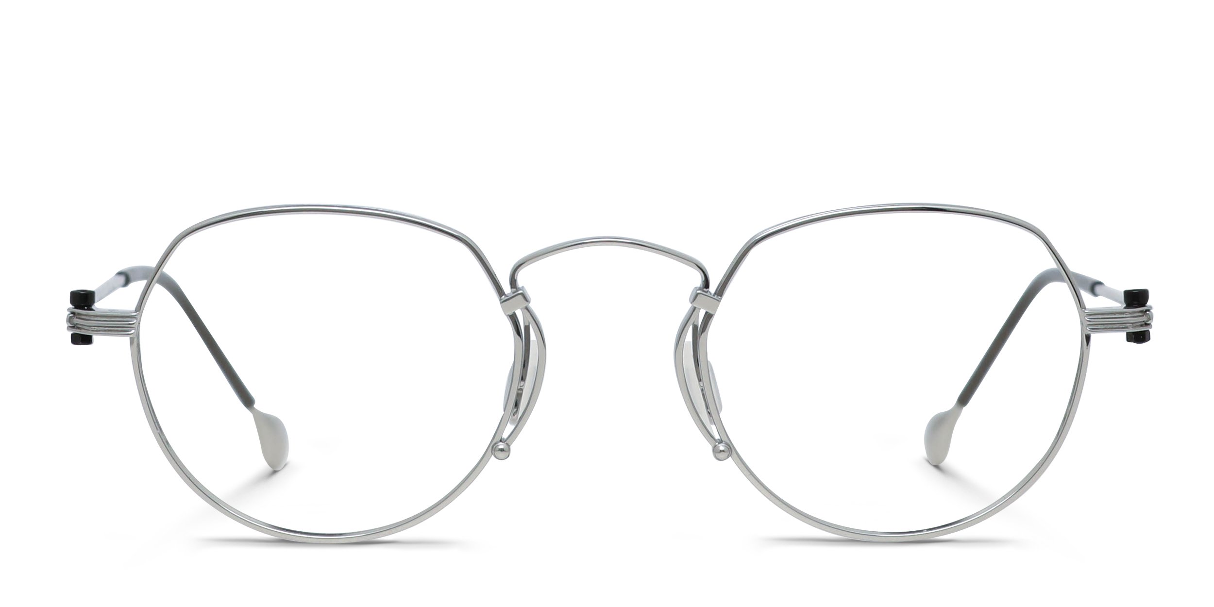 Yohji Yamamot ラウンド型眼鏡 46□24-145　２０２４年　美品 44-006465_f.jpg