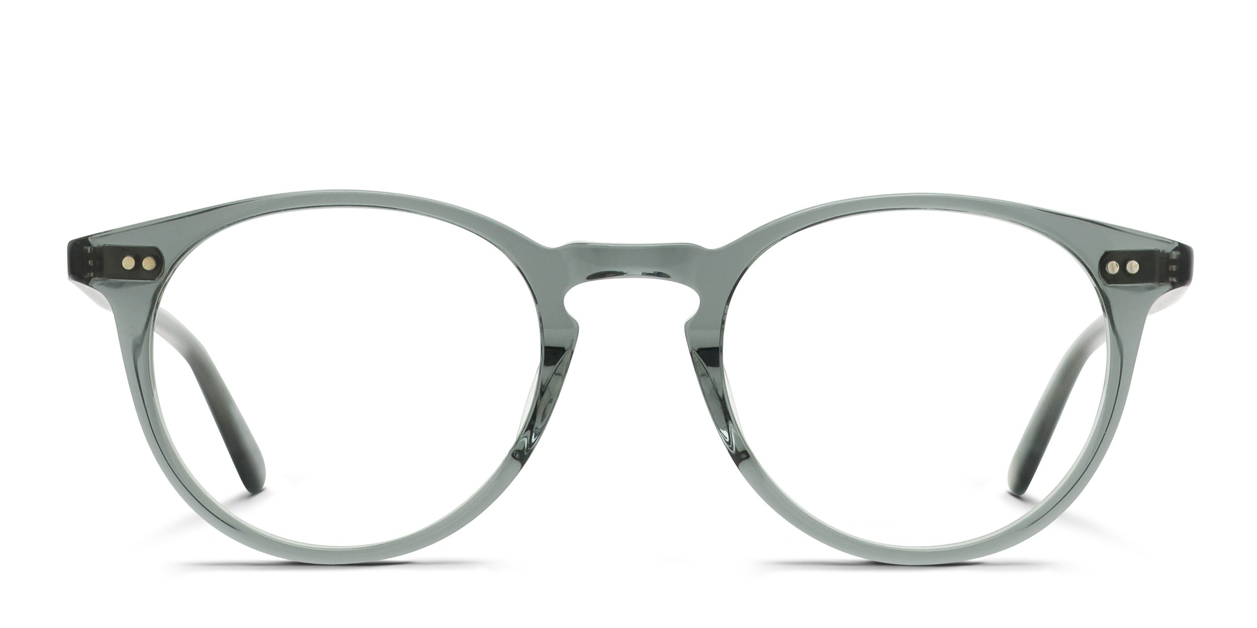 Garrett Leight Windward Gray, Clear Prescription Eyeglasses