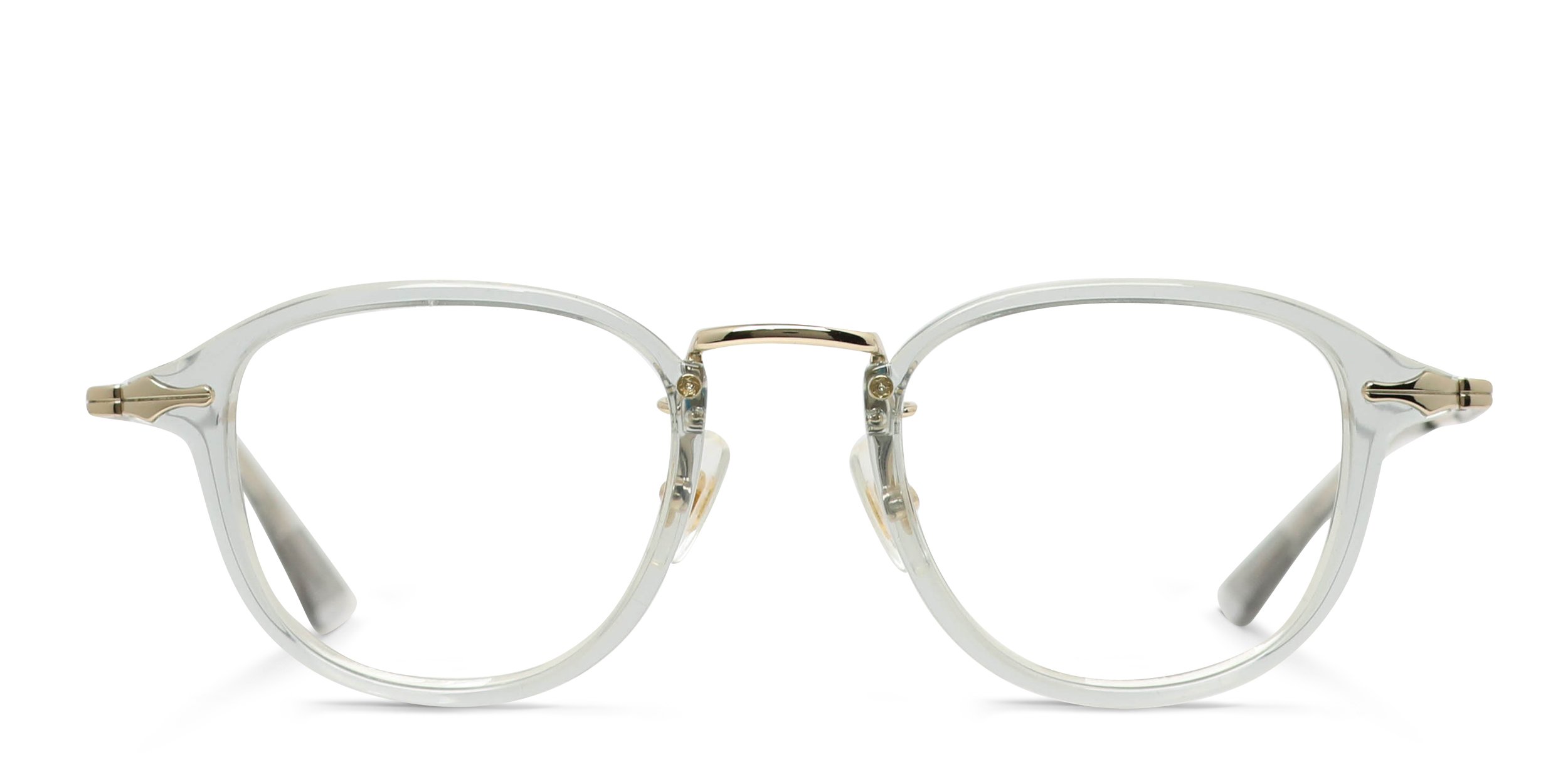 Mont Blanc MB0336O Gray, Gold Prescription Eyeglasses