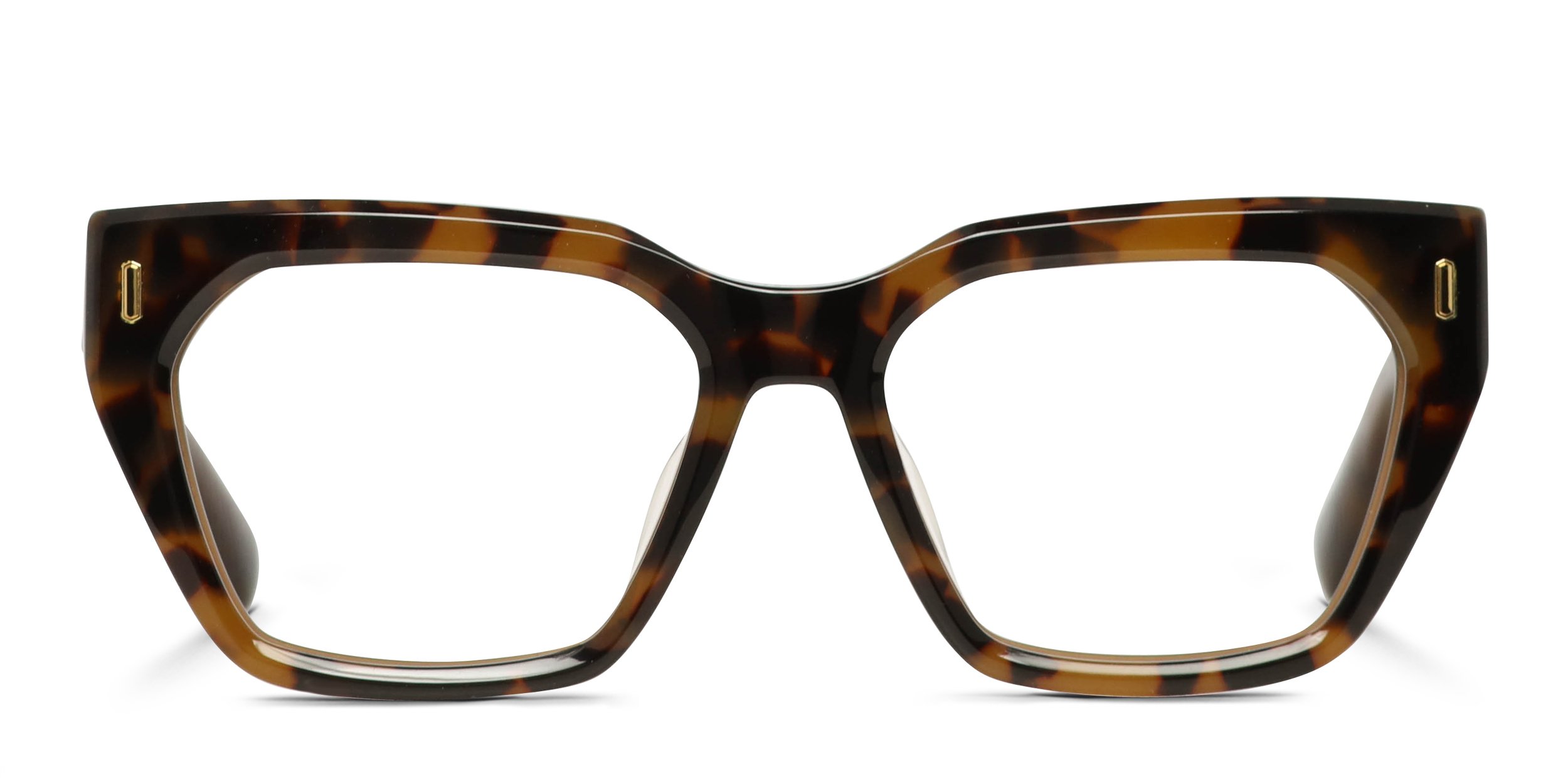 QUAY // ltd ed ultra-chic rectangular ivory tortoise frame espresso fade lens Ivory Tortoise Geek-Chic Square Geometric Eyeglasses - Medhi main image 3