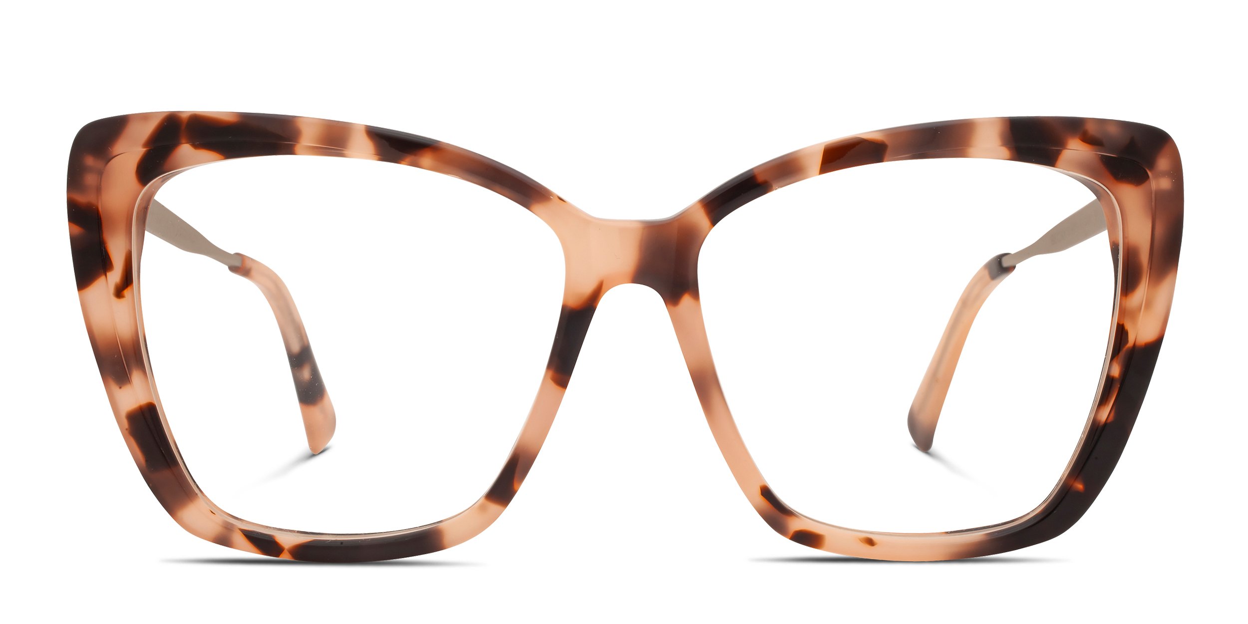 Beckyジャンクレンズ　f2.8 Diff Becky II Tortoise, Pink Prescription Eyeglasses