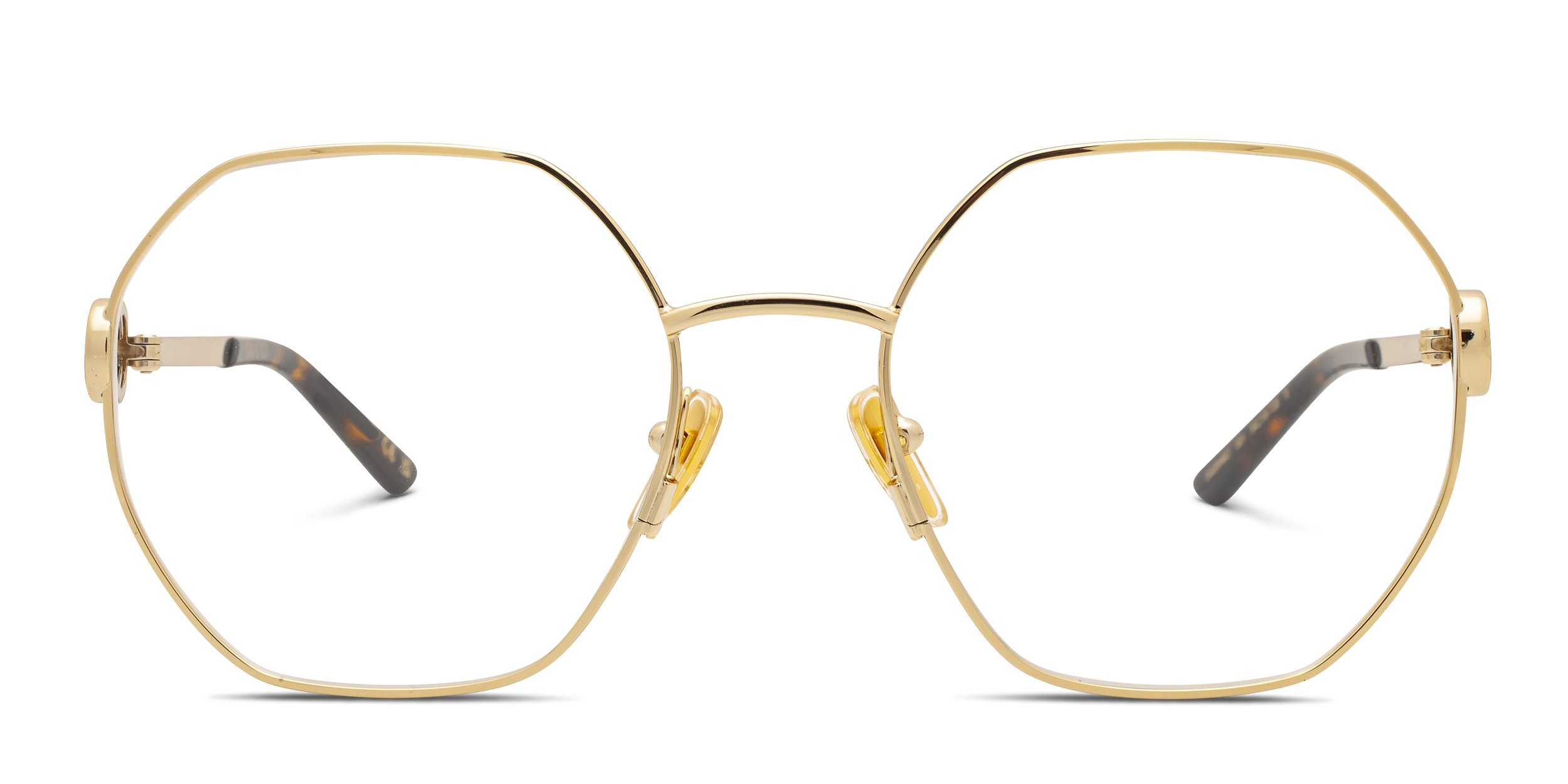 GUCCI メガネ フレーム ゴールド The Gucci GG2048O is a bold geometric frame crafted entirely from