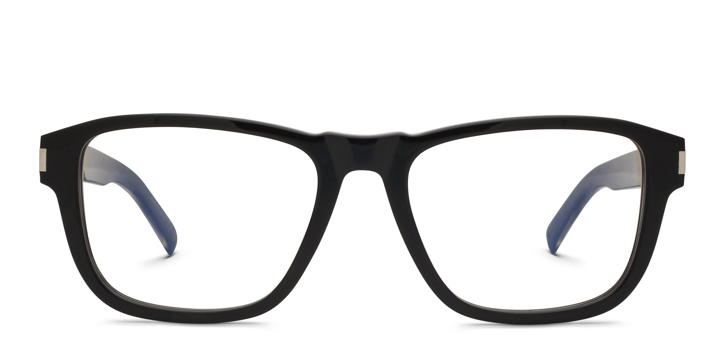 The Saint Laurent SL 710 OPT is a soft rectangular optical frame