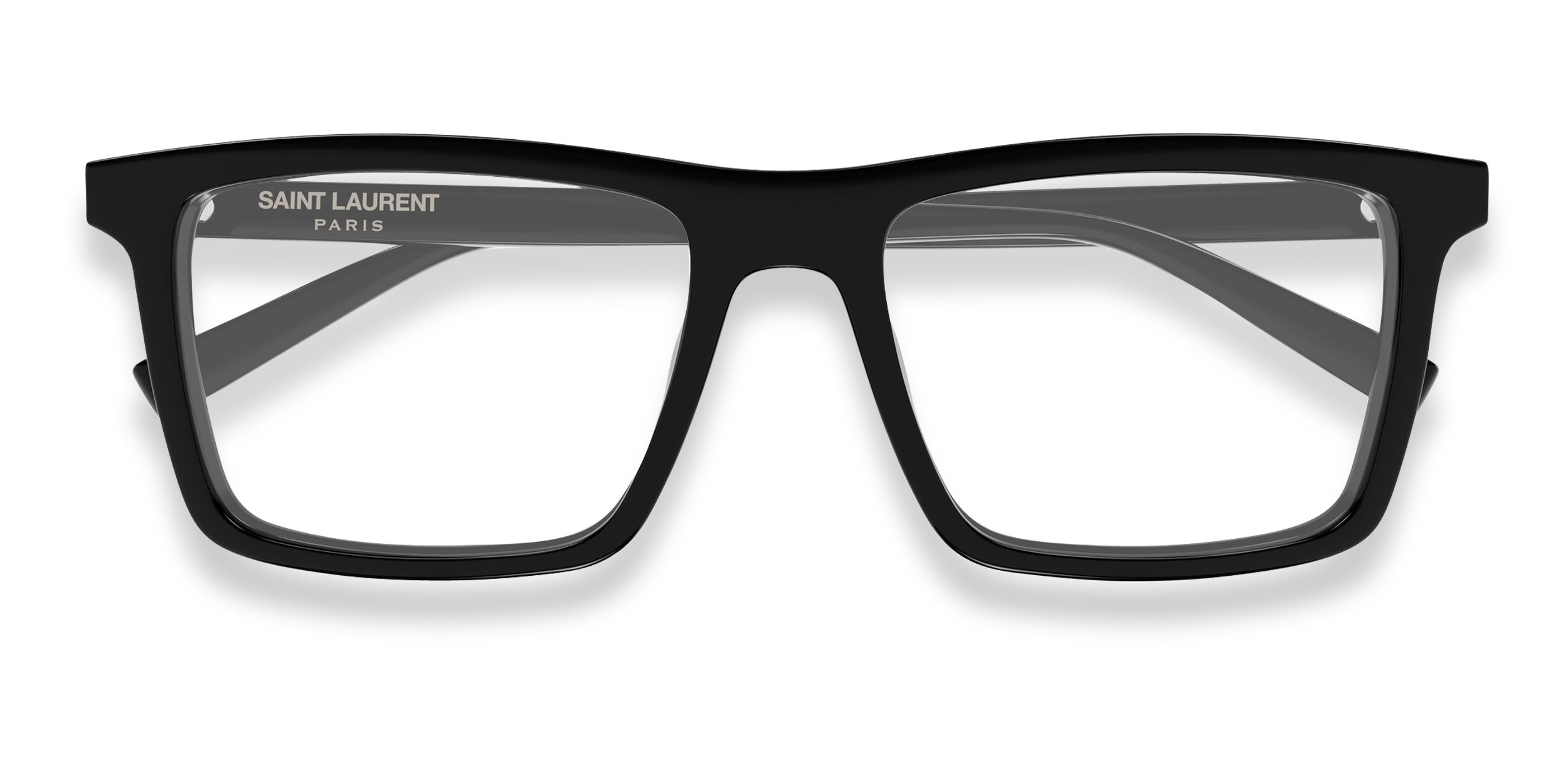 The Saint Laurent SL906 in black is a stylish frame with a modern