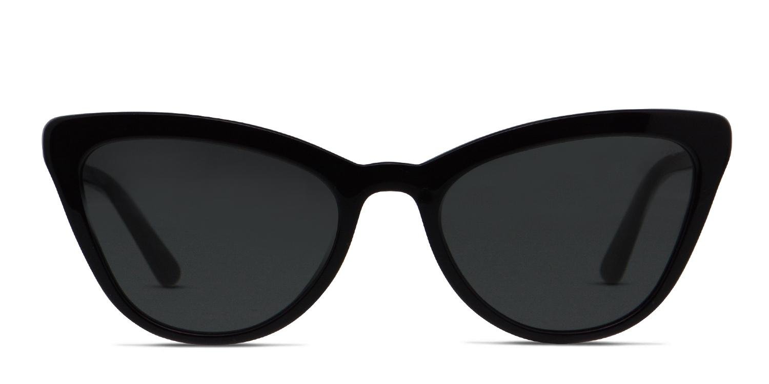 Prada Acetate Cat Eye Sunglasses - SPR 01V Black Prada Cat Eye Sunglasses Prada Spr01v Prada Spr01v  main image 2