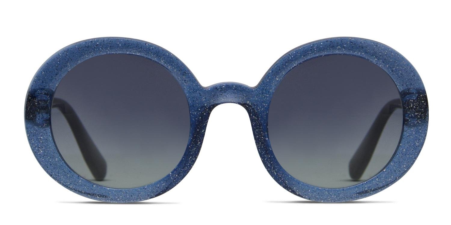 Miu Miu SMU 06US Blue, Glitter, Black Prescription  display picture 2