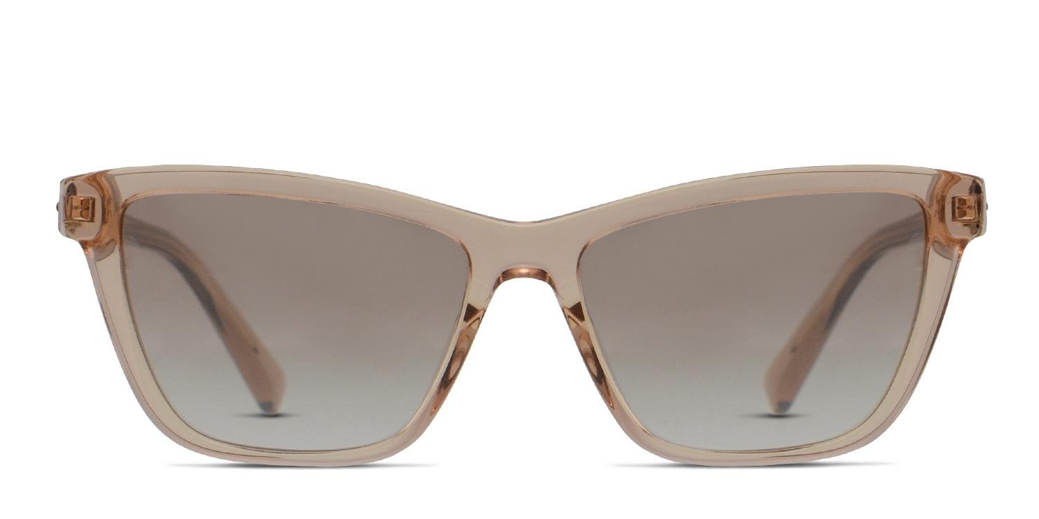Versace VE4354B Beige, Clear Prescription Sunglasses - 50% Off Lenses
