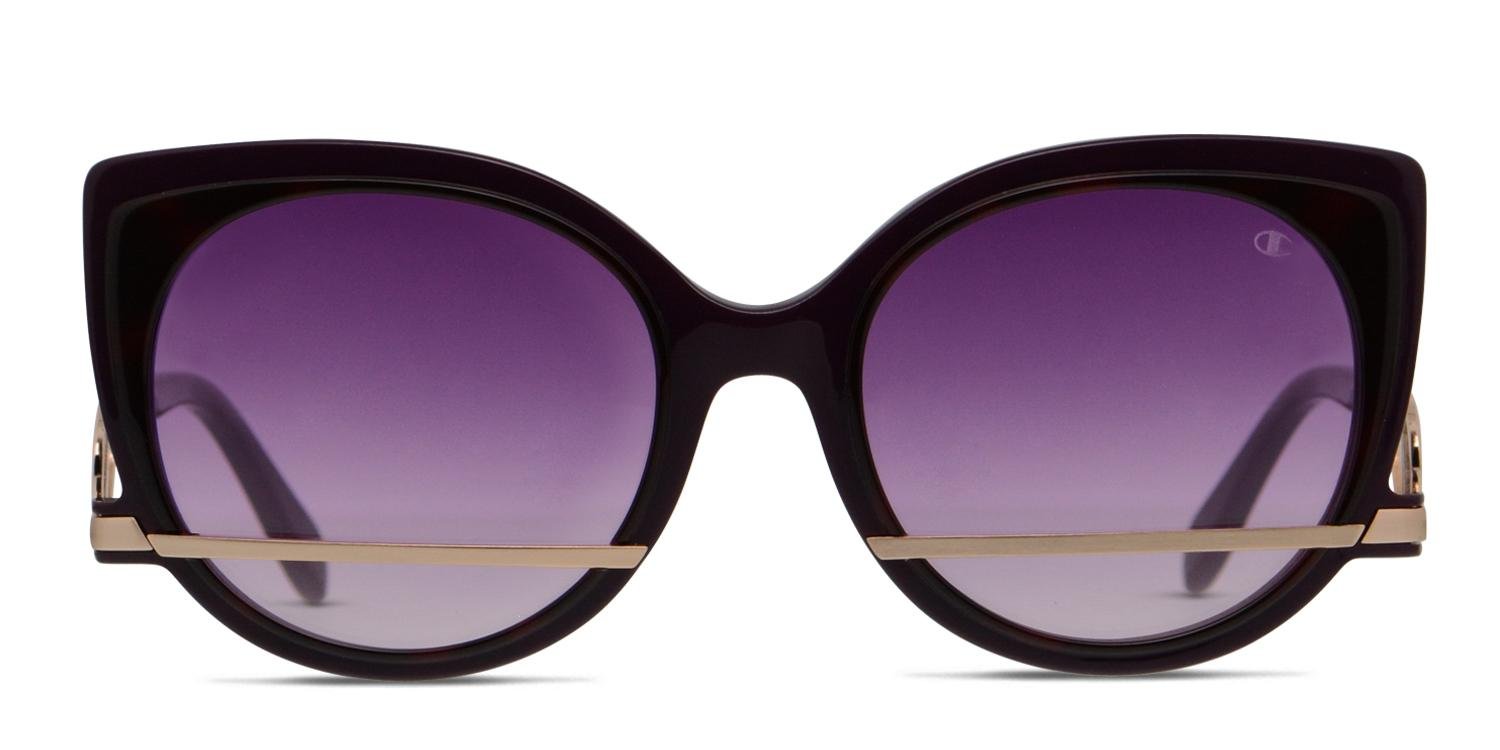 Champion Gwen Sunglasses - Rare find! Champion Gwen Purple/Gold Prescription Sunglasses main image 2