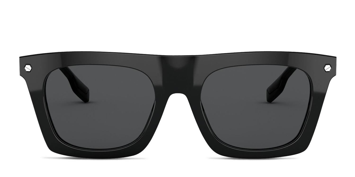 Burberry BE4318 Camron Black Prescription Sunglasses
