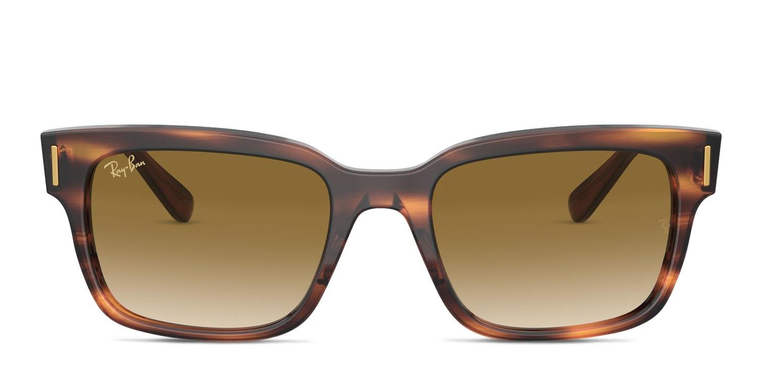 Ray-Ban RB2190 Jeffrey Tortoise, Yellow Prescription Sunglasses