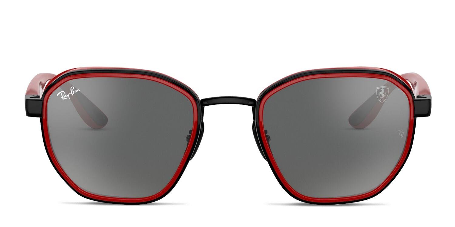 Ray-Ban RB3674M Scuderia Ferrari Red/Black Prescription Sunglasses