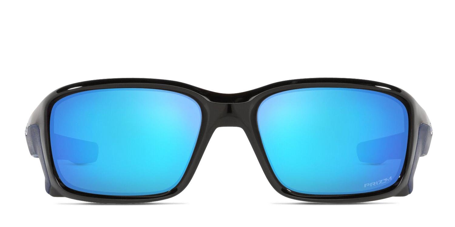 【美品】Oakley Straightlink Prizm Daily Oakley Straightlink Prizm Shiny Black/Blue Prescription Sunglasses