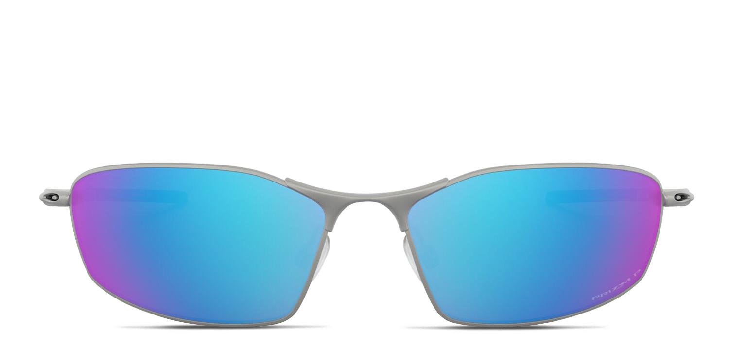 Oakley OO4141 Whisker Prizm Silver, Blue Prescription Sunglasses