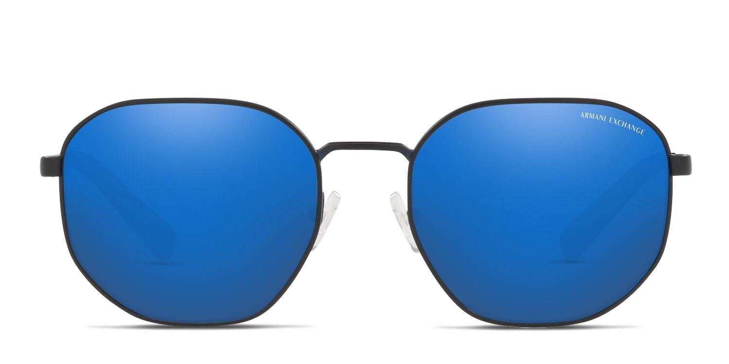 Armani Exchange AX2036S Blue Prescription Sunglasses display picture 1