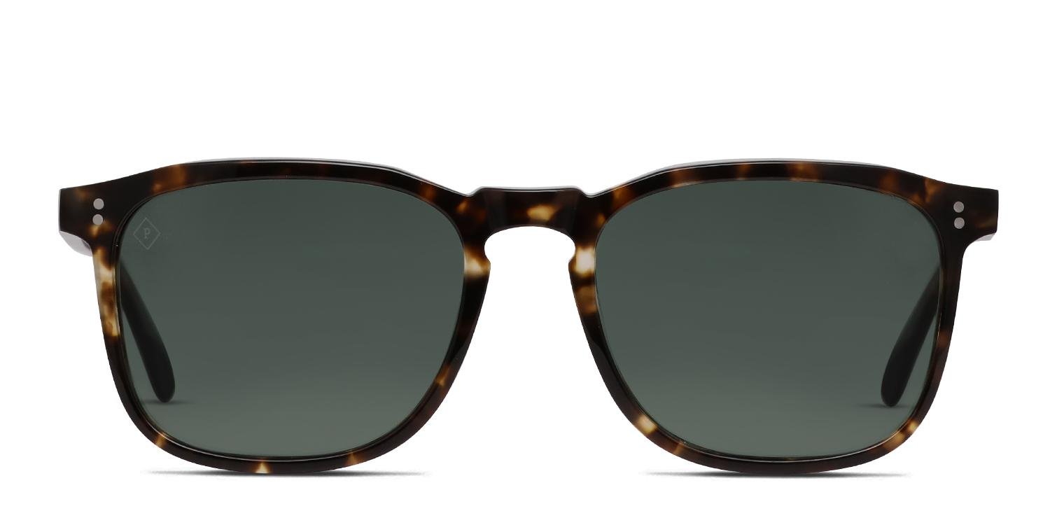 RAEN Blue Round Cat-Eye Frame Sunglasses - Tortoise Brown Lenses RAEN Tortoise Collection main image 2