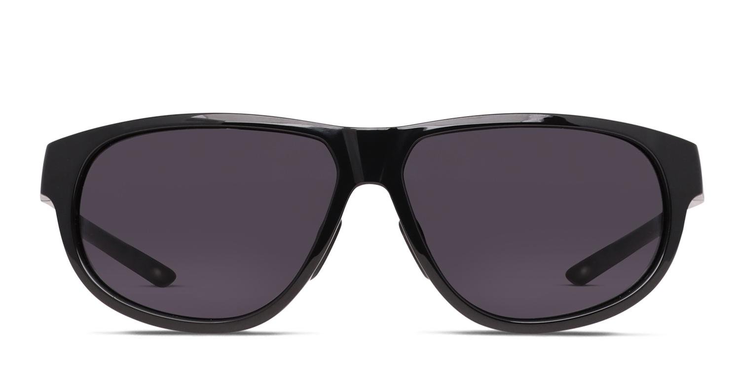 Under Armour UA Intensity Shiny Black Prescription Sunglasses - 50 