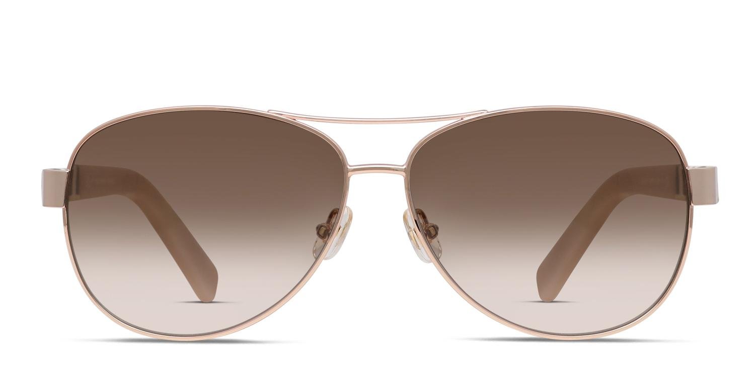New Kate Spade New York 100% UV Protection Delia II RoseGold Aviator Sunglasses Amazon.com: Kate Spade Avaline/S Sunglasses - 0AU2 Rose Gold  main image 4