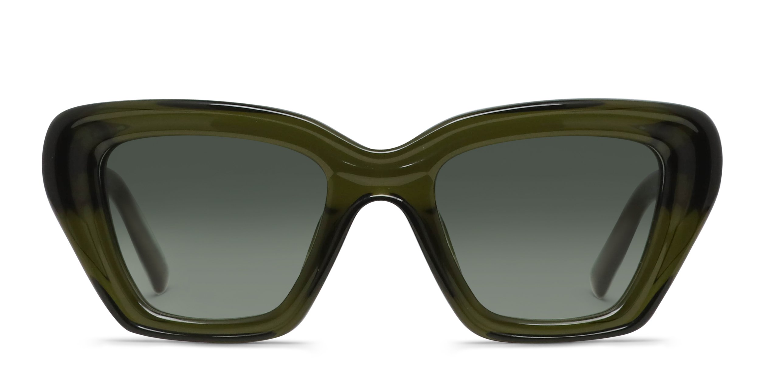 Yohji Yamamoto SLook 021 Green Prescription Sunglasses